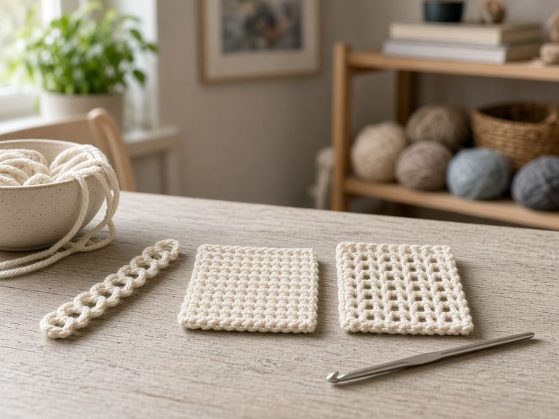 Crochet basics at Lunar Shadow Atelier